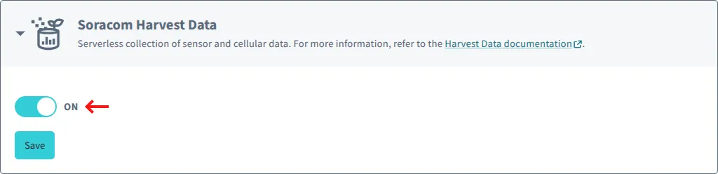 Enable Harvest Data