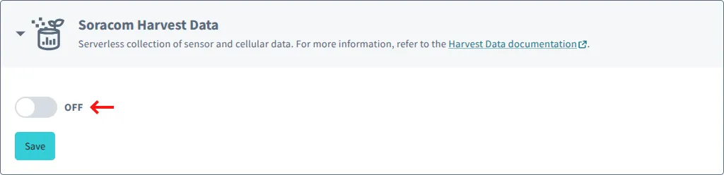 Disable Harvest Data