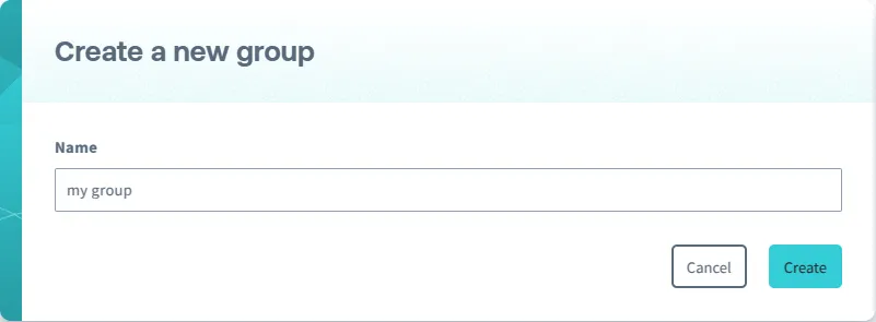 Create Group