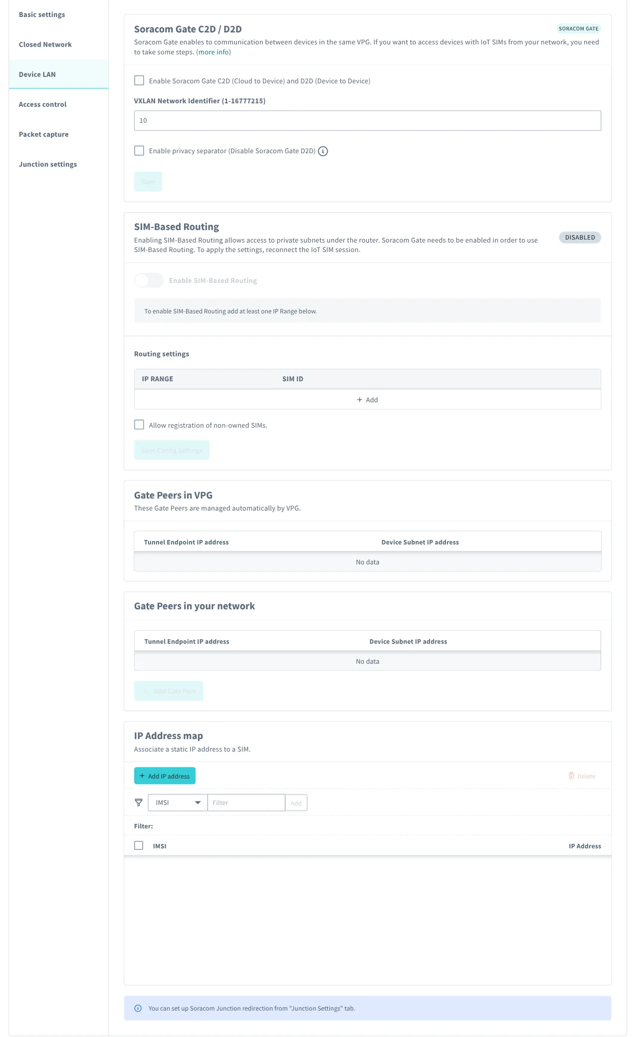 Configure VPG